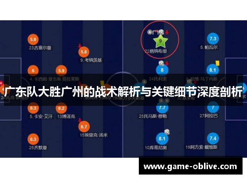 广东队大胜广州的战术解析与关键细节深度剖析